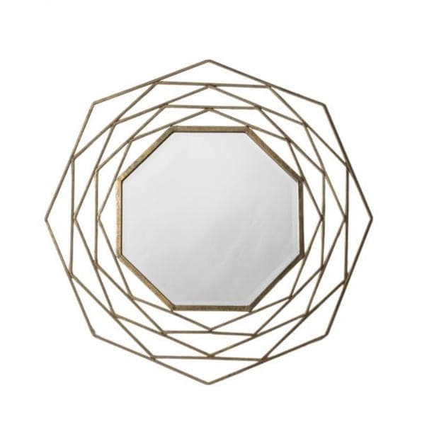 Estella Octagon Mirror – Gold