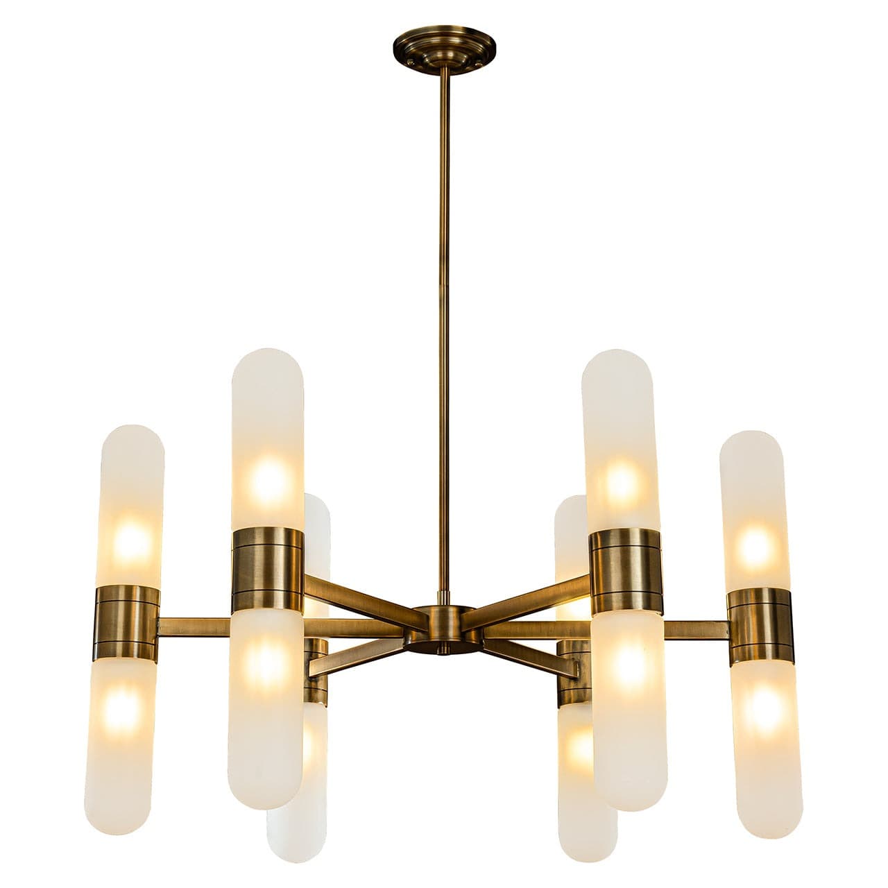 Tricon Chandelier – Bronze