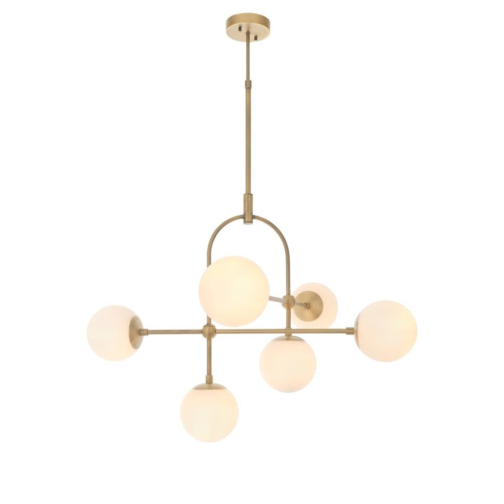 Bella 6-Light Pendant – Gold