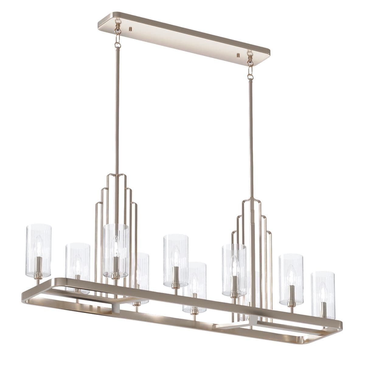 Kimrose 10-Light Linear Chandelier