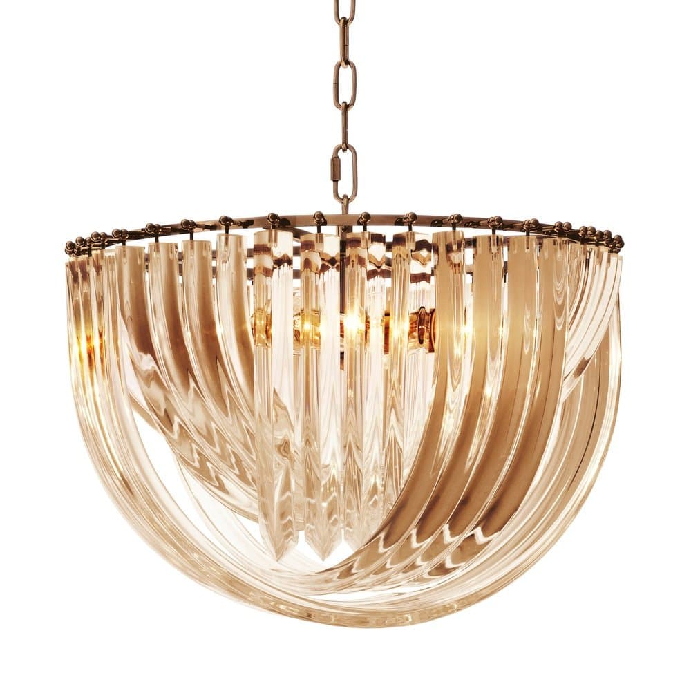 Murano Chandelier – Champagne