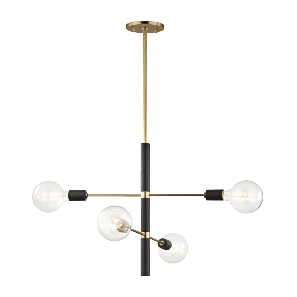 Astrid Chandelier – Aged Brass