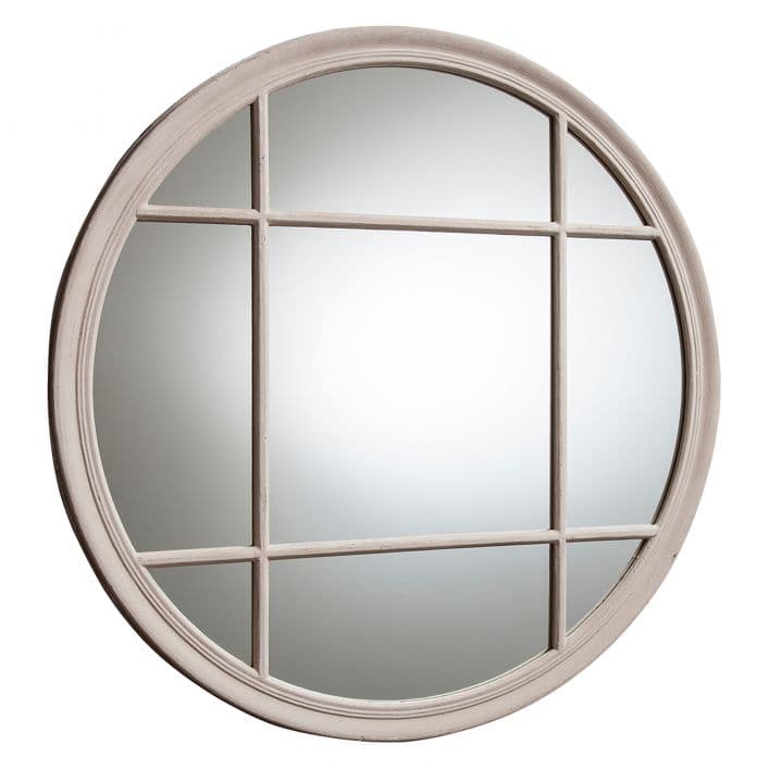 Eccleston Round Mirror – Natural