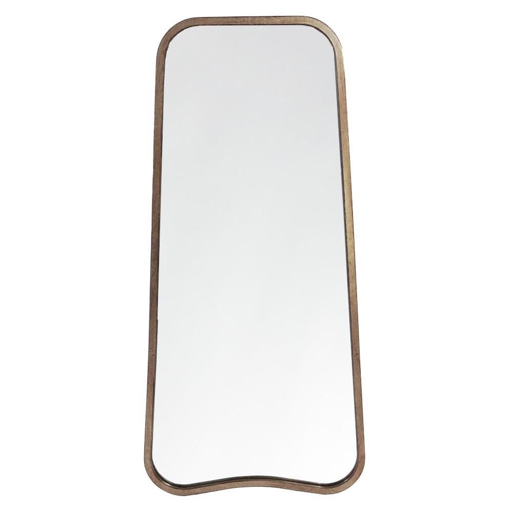 Kurva Leaner Mirror – Gold