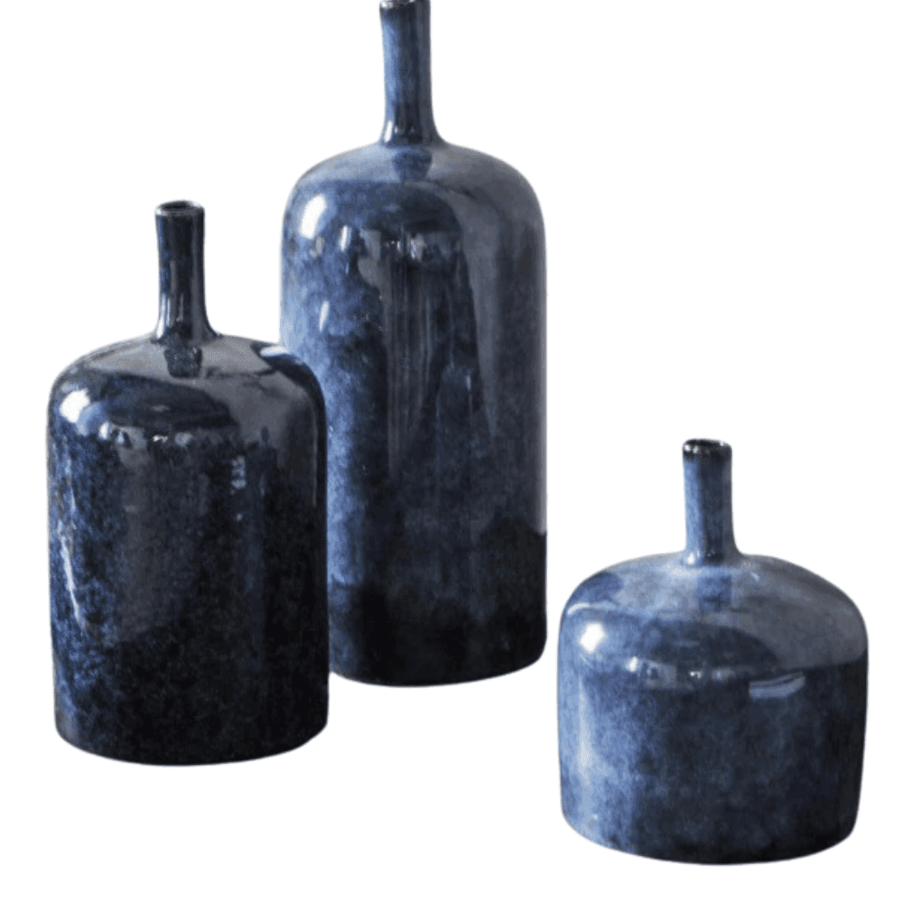 Vormark Set of 3 Vases – Powder Blue