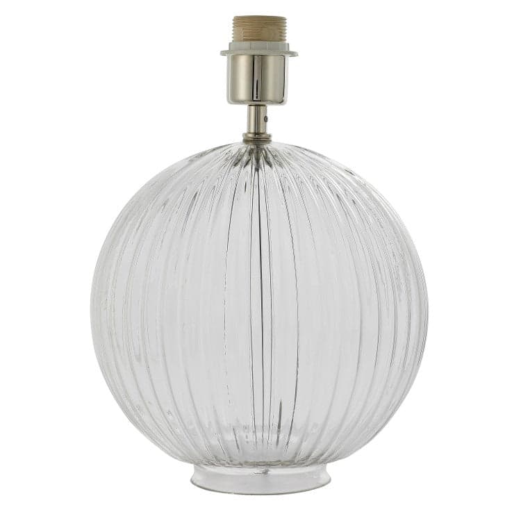 Jamie Table Lamp – Clear Glass