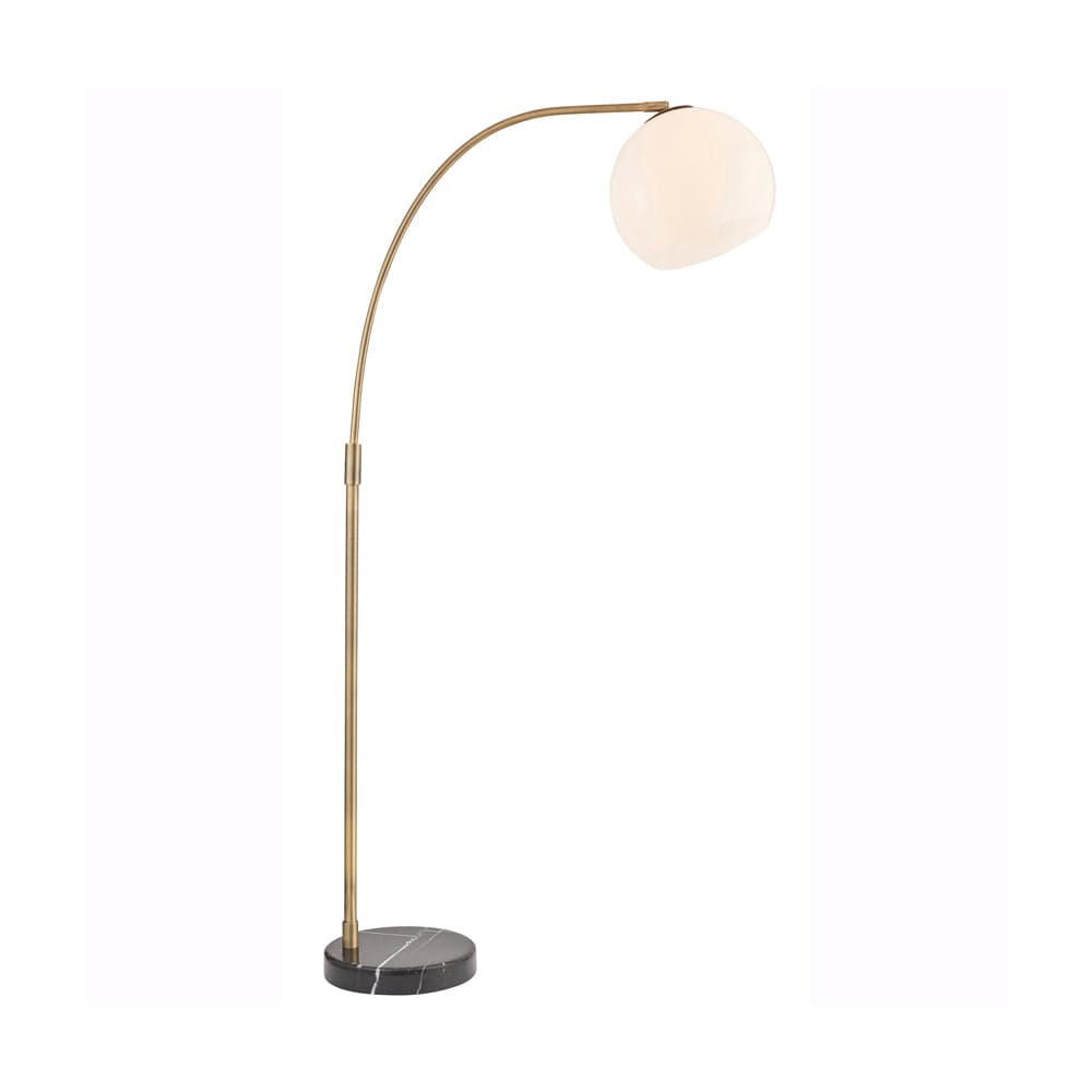 Otto Floor Lamp – Black Marble